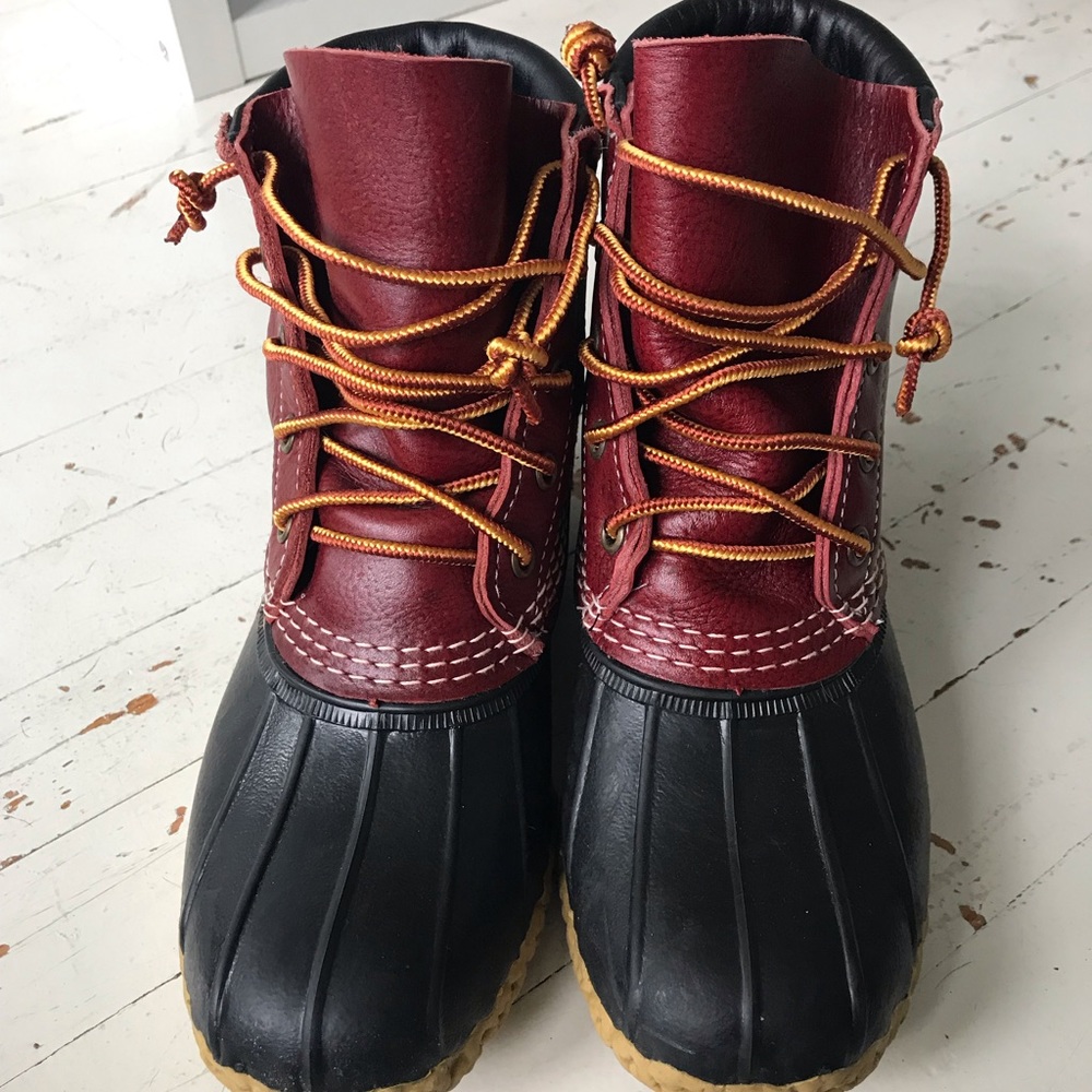 LIMITED EDITION Red L.LBean Boots